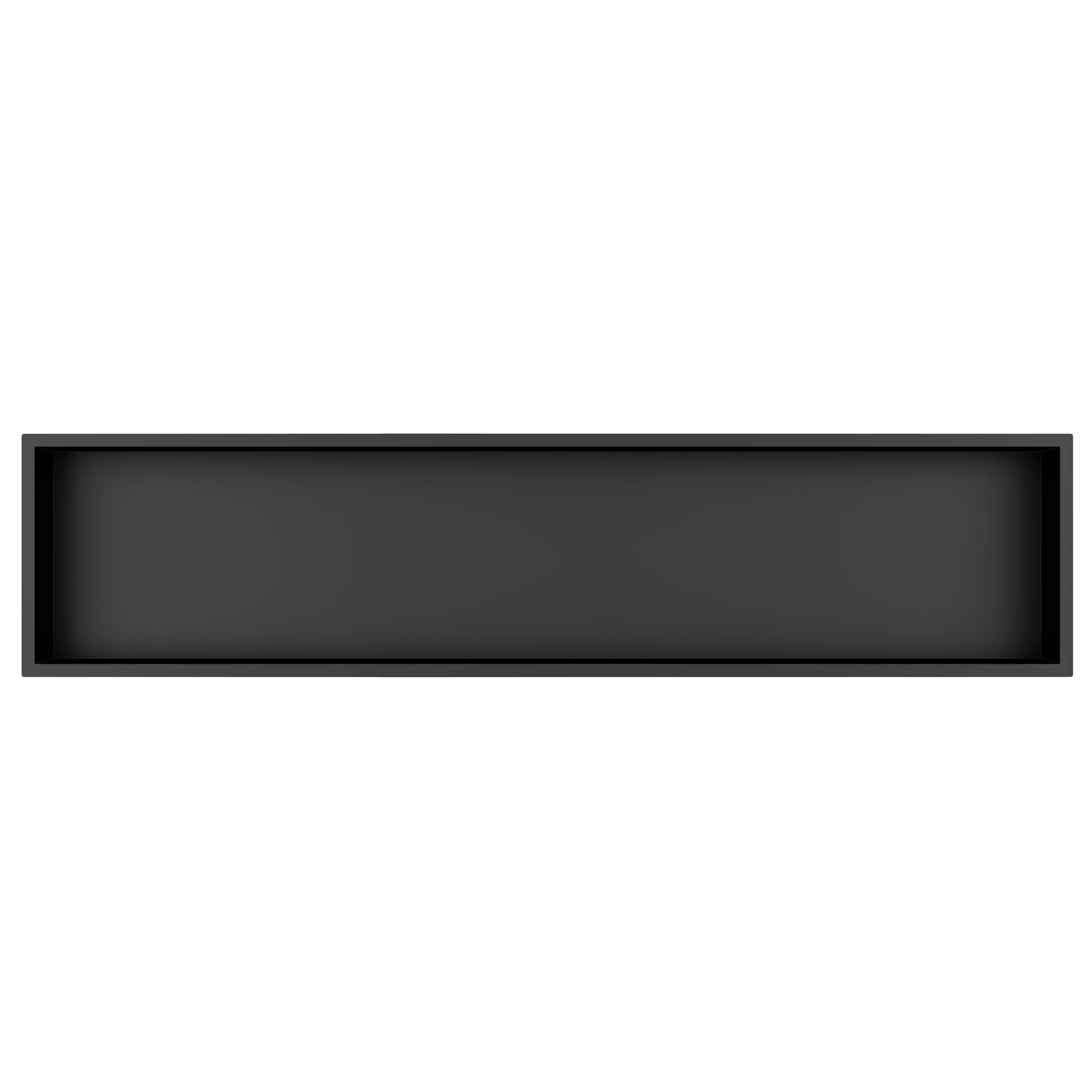 INSL8 Stainless Steel Matt Black (1210 x 280 x 100mm) Shower Niches – Shelved & Standard Options | With or Without LED Lighting