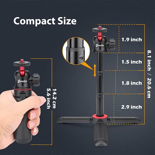 Zeadio Mini treppiede flessibile, 3 sezioni