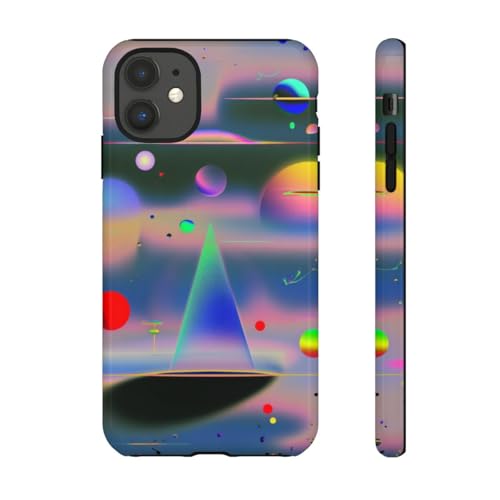 Sphères géométriques colorées coque iPhone 11 pour sublimer votre style au quotidien