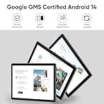 Tablet 10 inch Android 14 Tablets, 6GB RAM 64GB ROM 1TB Expand, Quad-Core Processor, 1280x800 LCD Touch Screen, WiFi 5, Dual Camera, BT5.0, 6000mAh Battery (Black) - Image 3