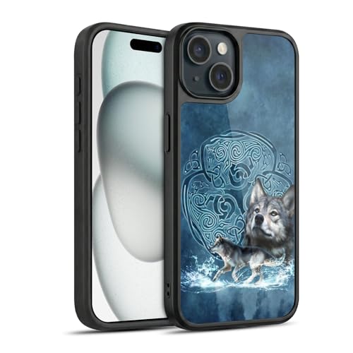 Coque Gel Brigid Ashwood Loup Sagesse Celtiques pour iPhone 15