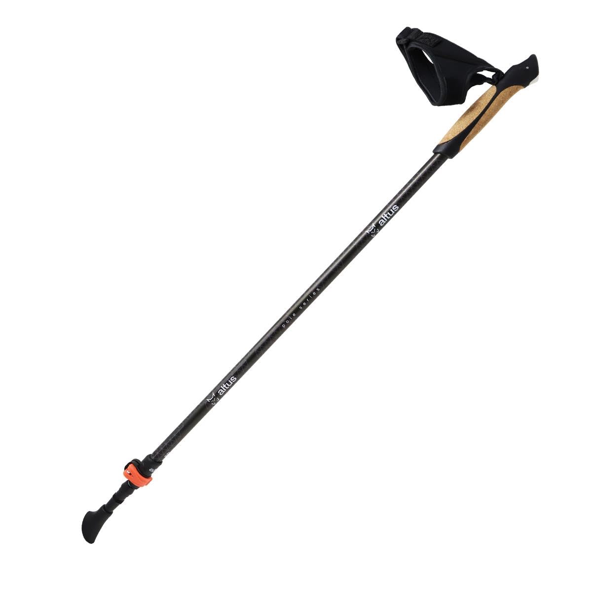ALTUS Bâtons en Aluminium Fresno Couleur Anthracite Taille Unique pour Adulte Unisexe