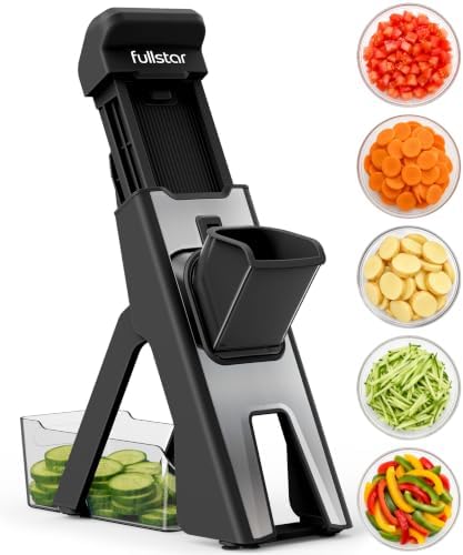 Fullstar Safe Verstellbarer 4-in-1 Mandoline Gemüsehobel für die Küche