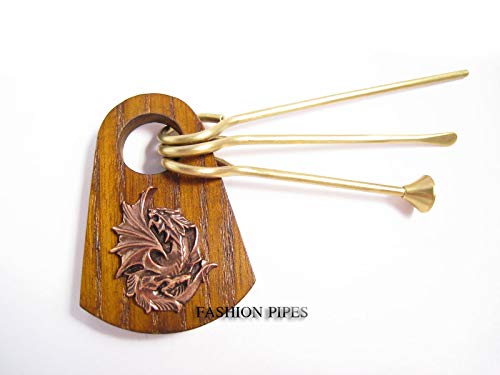 Fashion Pipes Tamper & Cleaning Tools Metal Dragon Tobacco Pipe Set for Tobacco Smoking Pipes, LOTR Collection Gift Set… (Set 3)