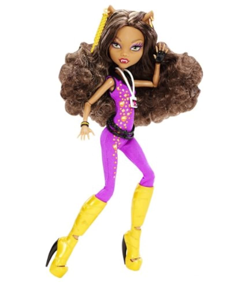 モンスターハイ クラウディーン・ウルフ ミュージックフェスティバルシリーズ Monster High Music Festival Doll Clawdeen Wolf: Buy Online