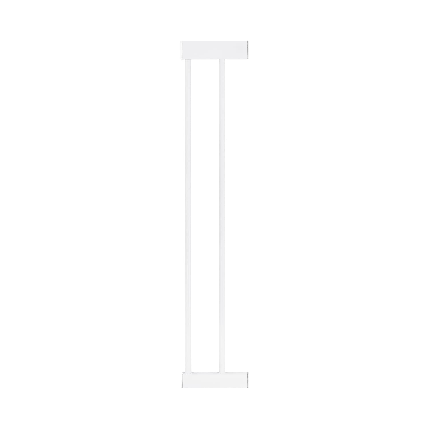 Barrera para Puerta y Escalera MoMi PAXI Plus, Extensible de 75 a 82 cm, Barrera de Seguridad para niño con 2 Extensiones de 7 y 14 cm Incluidas, a presión - Montaje sin taladrar