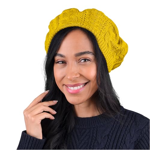 Image of Nollia Soft Knit Solid Color Beanie, Chic, and Lightweight Crochet Knitted Style Beanie Hat for Women, One Size Slouchy Hat