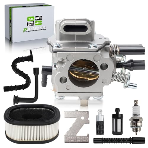 partszen 1122 120 0621 Carburetor for Stihl 064 065 066 MS640 MS650 MS660 Chainsaw Zama C3A-S31 Walbro WJ-67A WJ-67B WJ-76A Tillotson HS-320A with 0000 120 1653 Air Filter