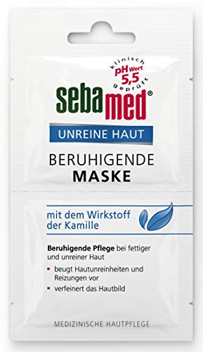 Preisvergleich Produktbild Sebamed Unreine Haut Beruhigende Maske, 6er Pack (6 x 10 ml)