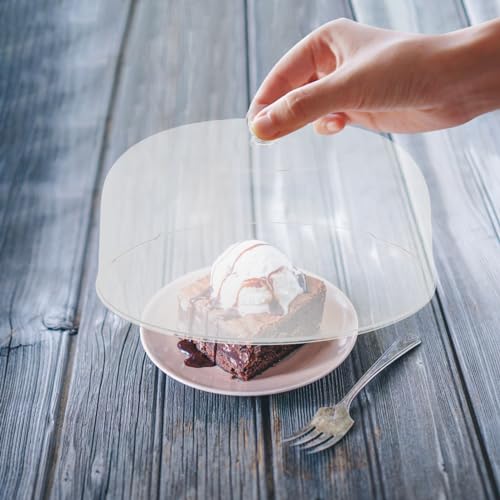 HEMOTON Cake Dome Cover, 9 Inch Acrylic Food Dome Cake for Dessert Cheese, Dust- Proof Cloche Display Stand Cover Food Tent, Serving Dish Covers - Cosy Home Interiors HEMOTON Cake Dome Cover, 9 Inch Acrylic Food Dome Cake for Dessert Cheese, Dust- Proof Cloche Display Stand Cover Food Tent, Serving Dish Covers - Image 9