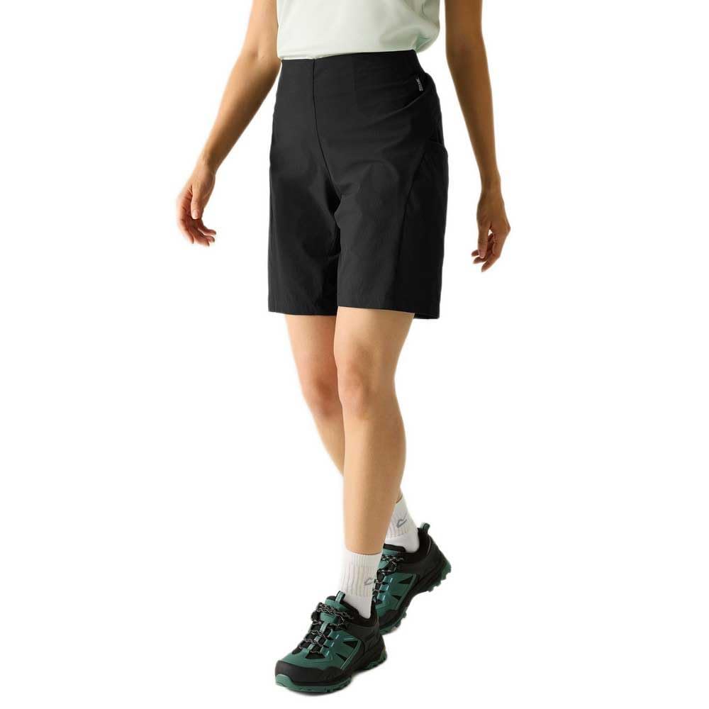 Regatta Women's Black Pentre Light Shorts: : 18 Size: 18, Colour: