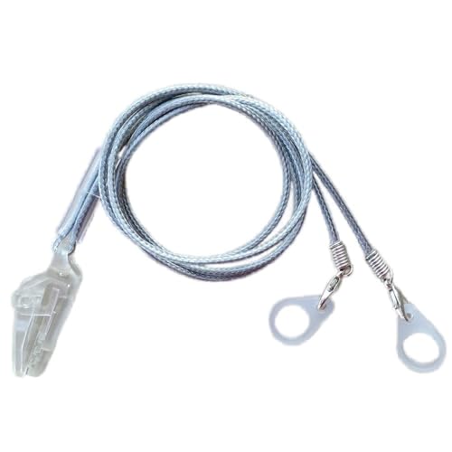 ̃^Cv ⒮veN^[,یJo[,A`XgXgbviO[),Hearing Aids Clips Safty Protection(Grey)