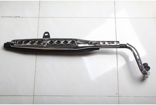 Plný view of muffler on tiled floor