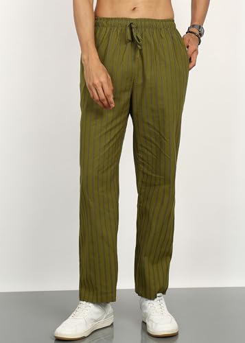 Image of Men's Cotton Linen Pajama