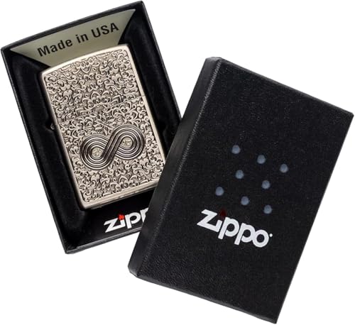 Encendedor Zippo Aceite Latón Vintage Nickel miniatura 6