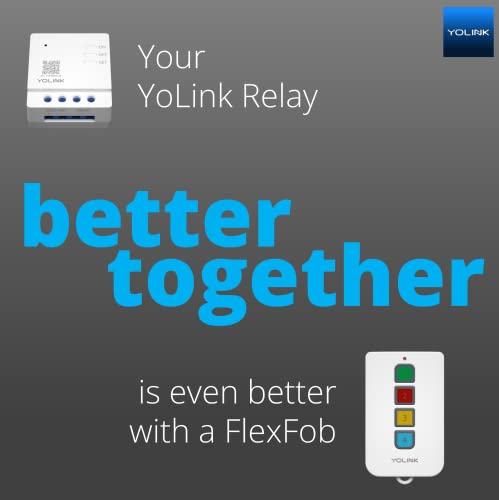 Image of YoLink Relay, Smart Switch, YoLink 1 /4 Mile Super Long Range Smart Relay Compatible with Alexa, Google, and IFTTT, Max. 5 amps - Hub Required