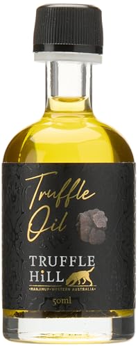 Truffle Hill - Truffle Oil (50ml), Cold Pressed Extra Virgin Olive Oil Infused With Black Périgord Truffle, Keto, Paleo, Vegan, Vegetarian, Low Fat, Sugar & Sodium