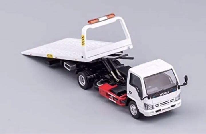 Amazon | いすゞ エルフ レッカー車 ホワイト イエロー 2台