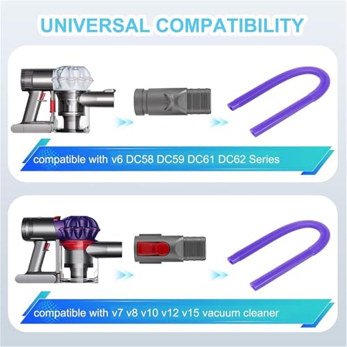 Tuyau d'extraction de poussière Dyson DC58 V8 V11 flexible extensible - 5