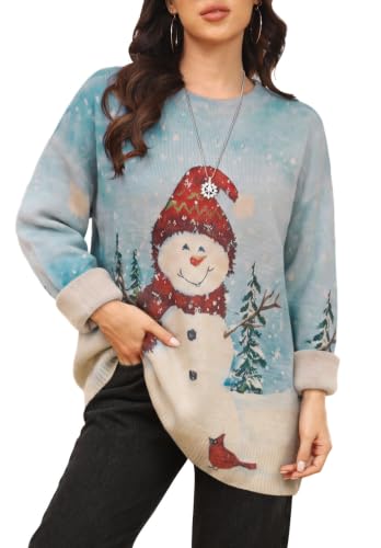 Image of Magritta Women Jumper Long Sleeve Knit Sweater Plus Size Baggy Pullover Top