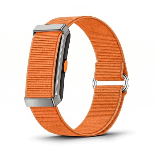 Image of Alti FIT+ Smart Health and Fitness Band-| Nutrition Logging | Activity Tracker with Heart Rate, HRV, Sleep Analysis, Stress Monitoring | 45+ Days Battery |No Subscription, Orange