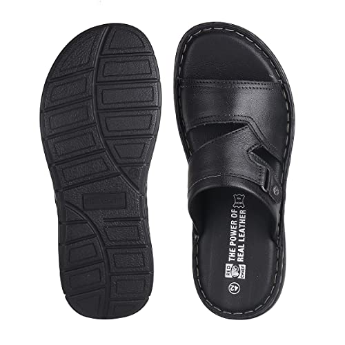 Image of Red Chief Leather casual slippers for men