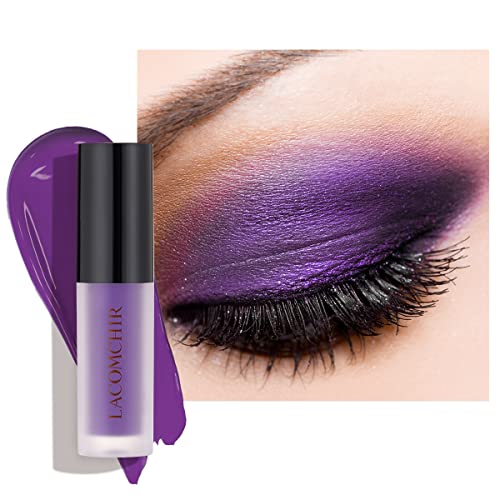 Lacomchir Liquid Matte Eyeshadow Creamy High Pigmented Eye Shadow Water-Resistent Eye Makeup Long Lasting Quick-Drying Eyeshadow Vegan Cruelty Free Gluten Free Clean Beauty 1.8Ml -03 #TOP2