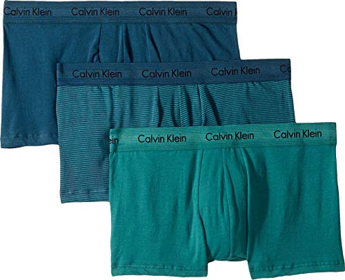 Image of Calvin Klein Cotton Stretch 3 Pack Low Rise Trunks