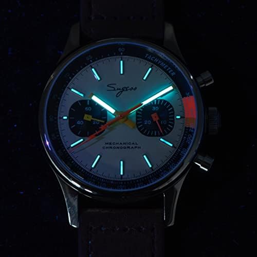 sugess 40mm chronograph