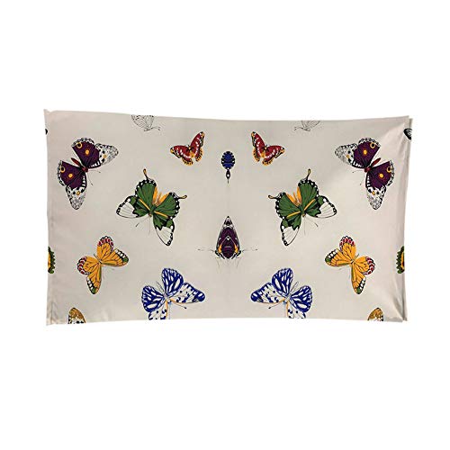 Fansu Toallas de Playa de Microfibra, 3D Mariposa Flores Imprimir Toallas de Playa Grandes Ligera Blando Manta de Playa para Verano Viaje Playa Nadar Deportes (Patrón de Mariposa,150x180cm)