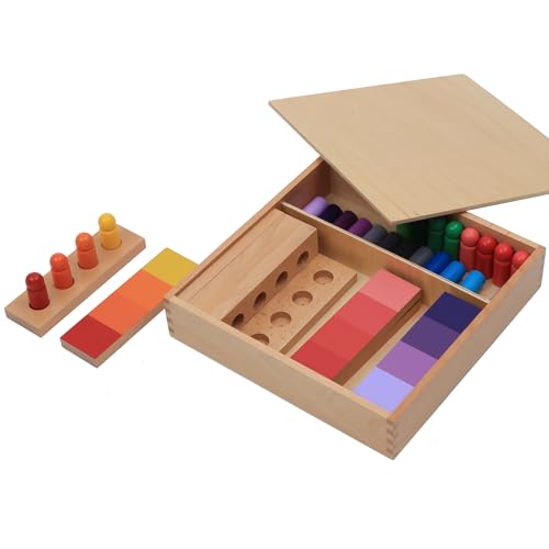 Adena Montessori Color Sorting Tablets Educational Learning Toys