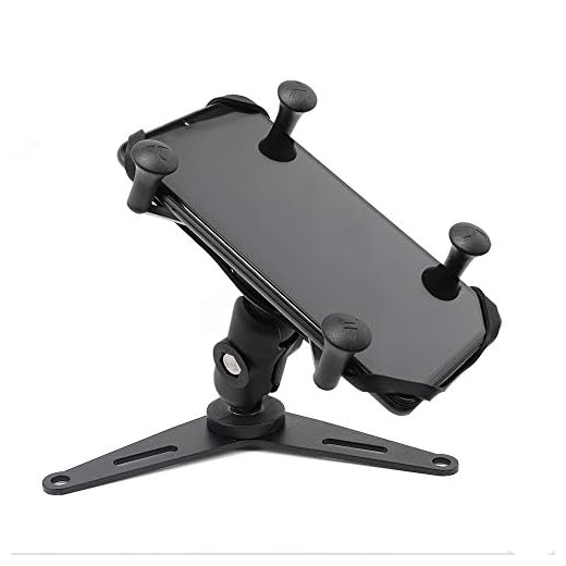 BarBaren Motorcykel telefonmontering gaffel stam montering motorcykel för Kawasaki Ninja 400 2018-2020