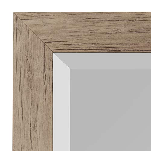 Designovation 212953 Beatrice Framed Decorative Rectangle Wall Mirror thumb #2