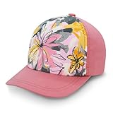 Jan & Jul Girls' Breathable Baseball Hat for Toddlers and Kids (Bloom, XL: 5-12Y)