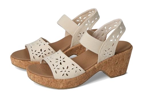 Sandales compensées Brystol-Beach Bliss Skechers pour vos balades d'été au soleil