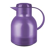 Emsa Samba Quick Press Insulated Server, 34-Ounce Translucent Lavender