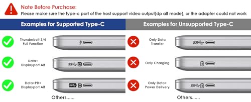 Image of Laptop Docking Station,12 in 1 Triple Display USB C Hub for Windows with Dual DP, HDMI, 100W PD in, Gigabit Ethernet, USB3.0 /2.0 Ports, SD /TF Card Reader, Mic /Audio for Lenovo HP Dell