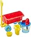 Theo Klein 2002 Aqua Action carretto | Incl. set secchiello, annaffiatoio, rastrello, pala e molto altro | Giocattolo per bambini a partire da 1 anno