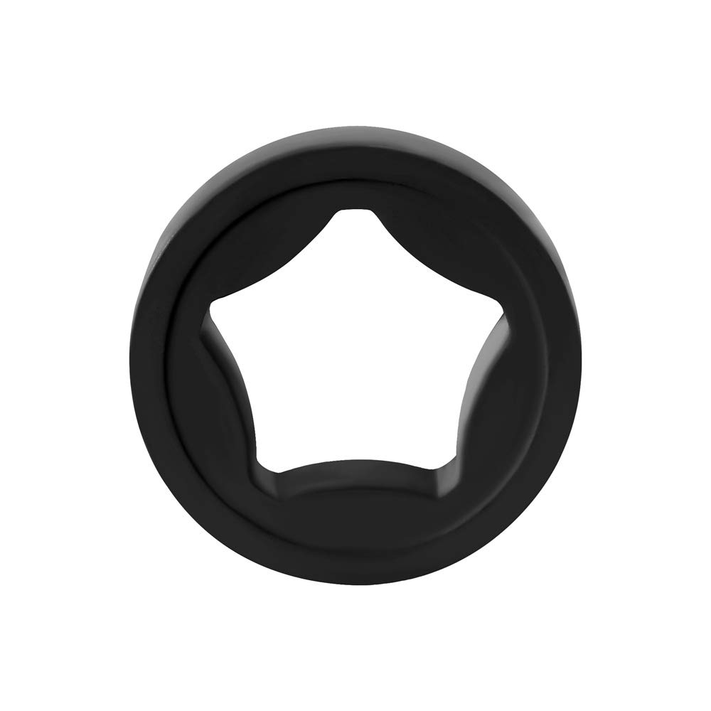 Topwatchparts Replacement for Richard Mille watch crown rubber ring RM010 RM011 RM035 RM055 rubber sheath, black, Modern