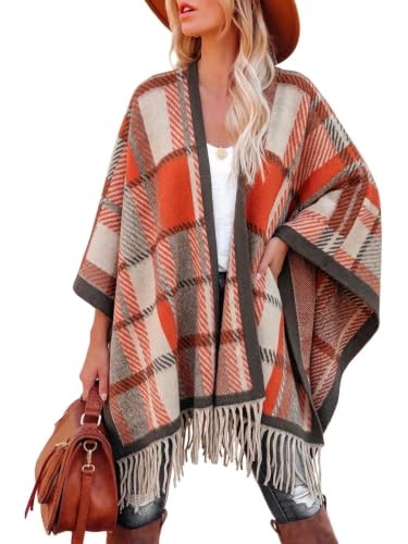 Image of Breezy Lane Shawl Wraps for Women Ponchos Ruana Wraps Cardigan