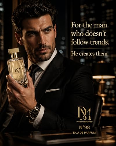 Image of Perfume N98 for Men | Eau De Parfum (EDP) Long-Lasting Amber Woody Luxury Perfume | Office Wear, Date Night & Daily Use | Premium Parfum Gift For Men - 50ML