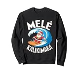 Photo Gallery mele kalikimaka surf babbo natale felpa Photo Gallery mele kalikimaka surf babbo natale felpa