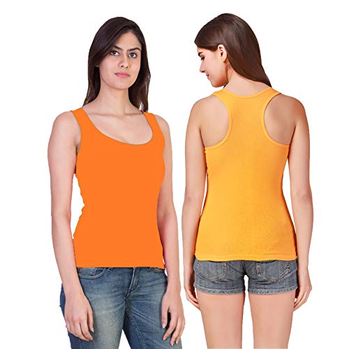 Image of Camisole Tank Top Vest Racerback Sando Camis for Women, Girls (Pack of 2)