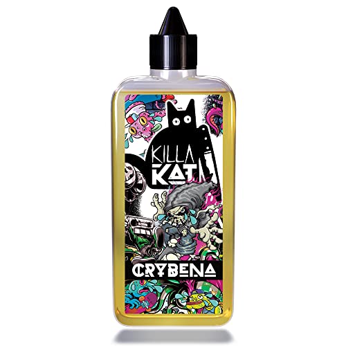 Killa-Kat-Vape-Juice-E-Liquid-Crybena-Blackcurrant-Short-fill-Vapes-Vape-Liquid-Shisha-Compatible-with-Vape-Mod-Pod-Pen-Starter-Kits-Smooth-Vaping-E-liquid-E-Liquid-Vaporize-No-Nicotine