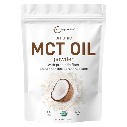 MCT Oil Powder with Prebiotic Fiber