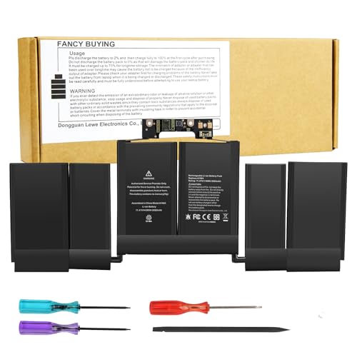A1989 A2251 A1964 Laptop Battery for MacBook Pro 13 Inch A1989 (Mid 2018 2019) & A2251 (2020) A1964 BTO/CTO MR9Q2LL/A MR9R2LL/A MR9T2LL/A MR9V2LL/A MV962LL/A MV9A2LL/A MV962LL/A MV972LL/A