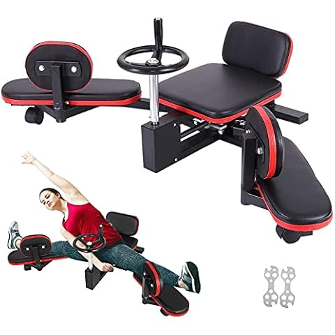 BotaBay Pro Leg Stretcher 330LBS Leg Stretch Machine Heavy Duty Steel Frame Leg Stretcher Training Fitness Equipment Leg Stretcher for Home Gym Cover