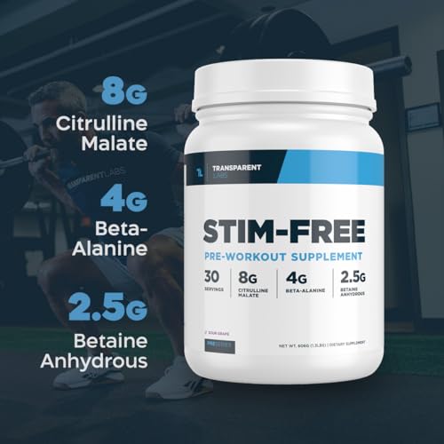 Transparent Labs TL-01 Stim-Free Pre-Workout thumb #3