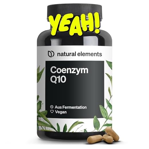Coenzym Q10 – 200mg pro Kapsel – 120 vegane Kapseln – 4 Monate Reichweite – hochwertiges Q10 aus Fermentation von Mais – hochdosiert, in Deutschland produziert & laborgeprüft