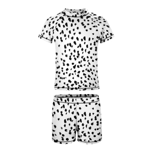 Dalmatian PrintChildren's Swimsuits Boys Two Piece Suit9-11Y（140cm）4